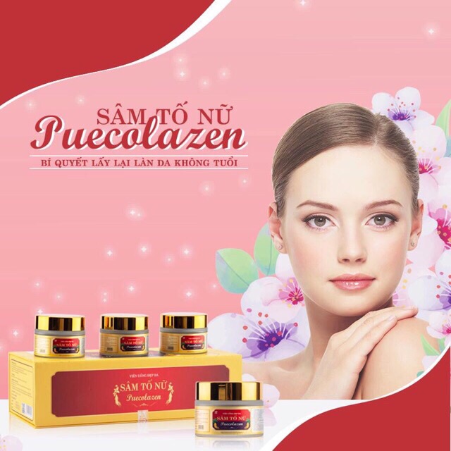 [MẪU MỚI NHẤT] Hộp 3 Lọ Viên Uống Đẹp Da Sâm Tố Nữ Cao Cấp Puecolazen Kohinoor Chính Hãng | BigBuy360 - bigbuy360.vn