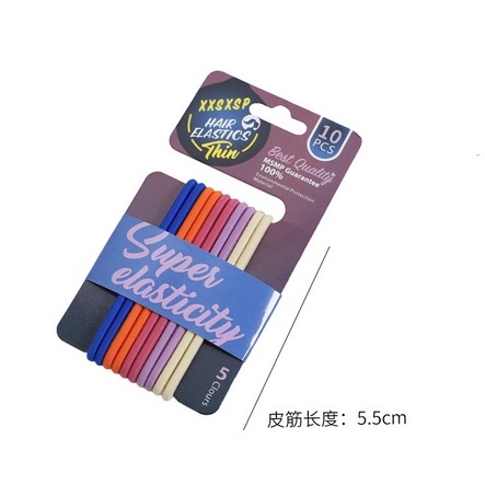 Màu mới! Dây Buộc Tóc Co Giãn Màu Sắc Ngọt Ngào Đơn Giản Phong Cách Hàn Quốc Cho Nữ