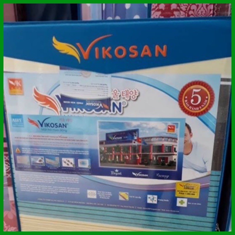 Đệm bông ép vikosan cứng chắc