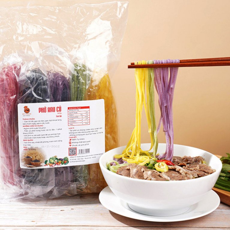 Miến, phở khô rau củ HT Food cho bé ăn dặm. Date 2/2024 - Sweet Baby House