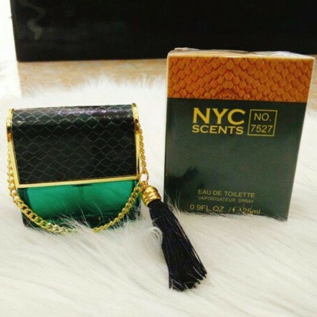 NƯỚC HOA NYC SCRENTS DẠNG TÚI XÁCH XANH XINH XẮN