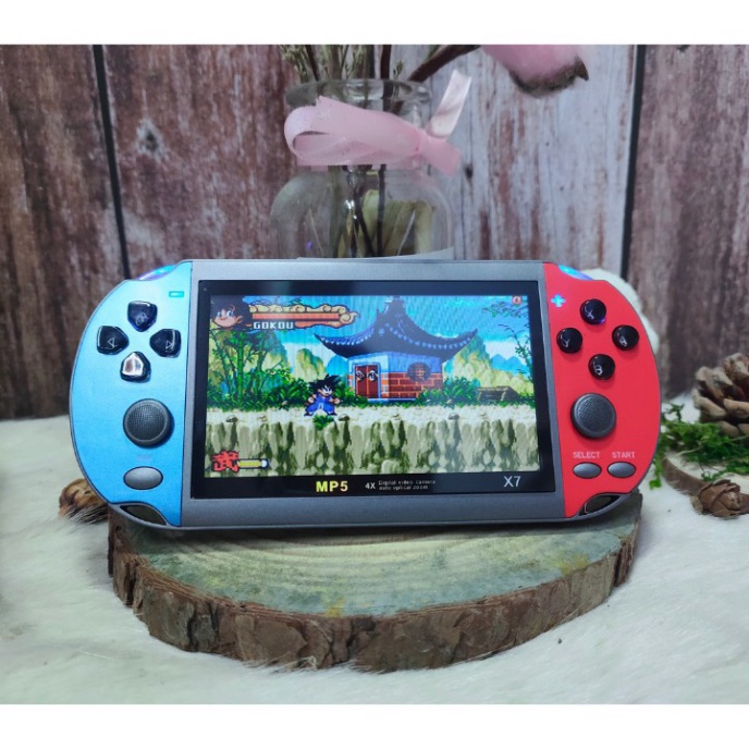 KHÔNG CÒN NHIỀU Máy chơi game cầm tay X7 màn hình 4.3 inch 8gb - 9000 game , chơi game , xem phim , nghe nhạc , đọc sách