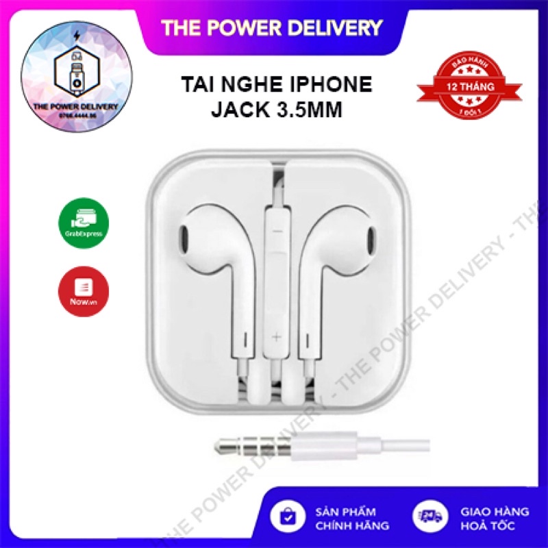 Tai nghe IP Jack cắm 3.5mm - BẢO HÀNH 3 THÁNG