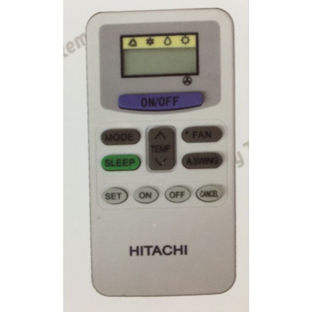 Điều Khiển Máy Lạnh Hitachi Ngắn