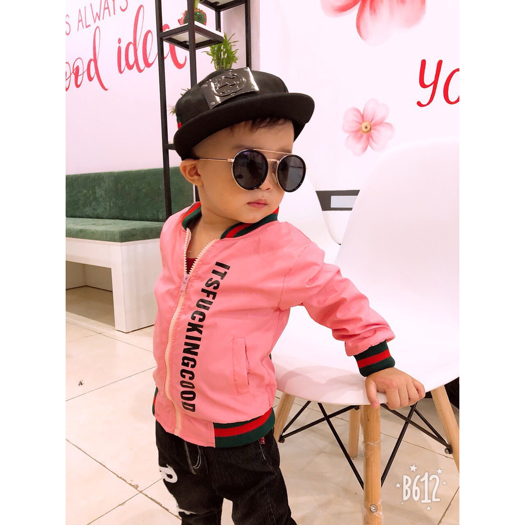 Áo gió mềm mại, ấm áp ngày mưa gió cho bé trai bé gái -AG3