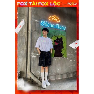 Quần Short Trendy Black Short Fox.U (Đen)