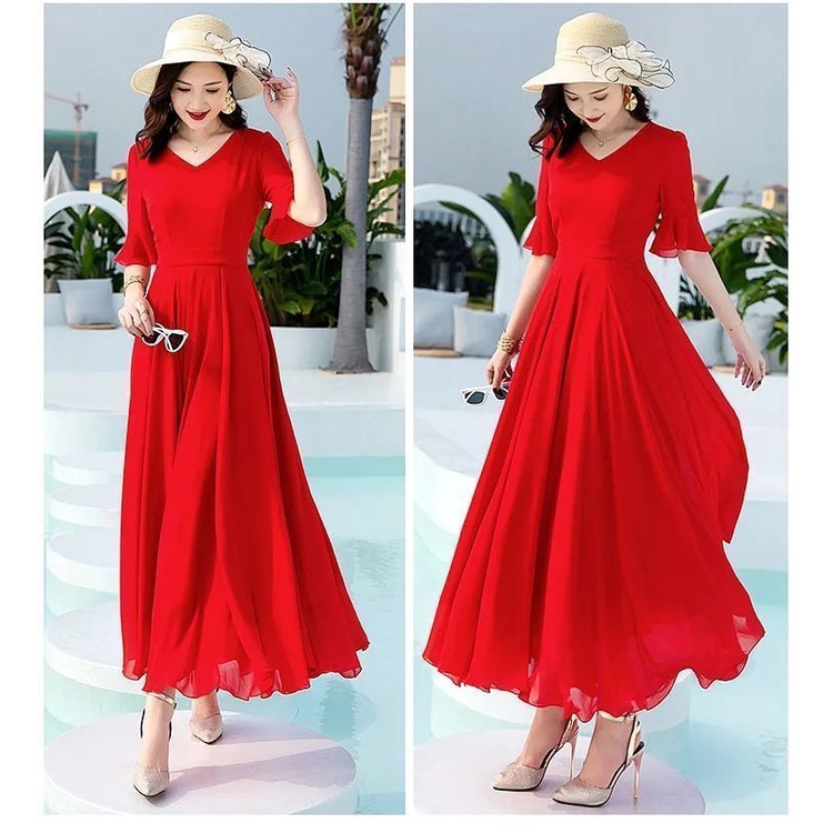 Đốm: m-5xl/7 color V áy áo bông, váy thường, váy dài, váy khiêu vũ m ảnh