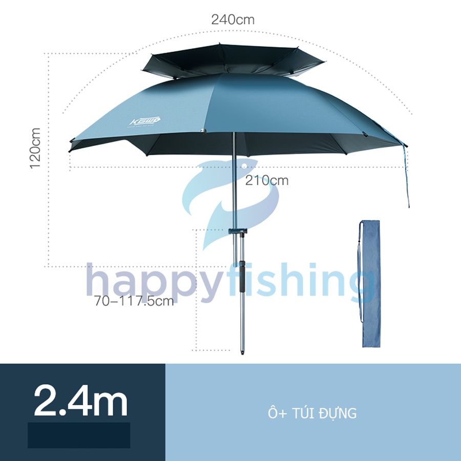 Ô Câu Cá 360°, Ô Câu Cá 02 Tầng Cao Cấp Lão Ngư 2022