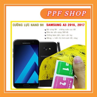 Kính cường lực dẻo nano Samsung A3 2016, A3 2017