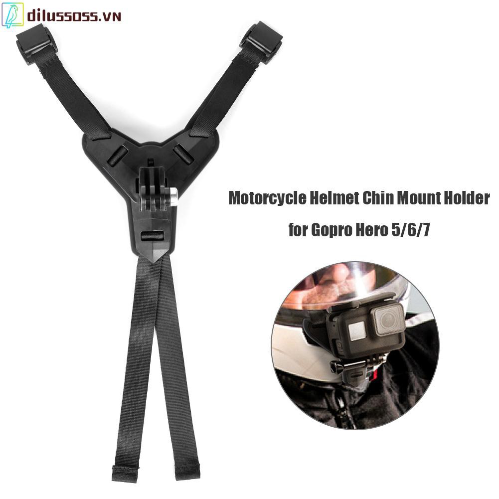 Dây Đeo Mũ Bảo Hiểm Cho Gopro Hero Xiaomi Yi Osmo Action Tiện Dụng