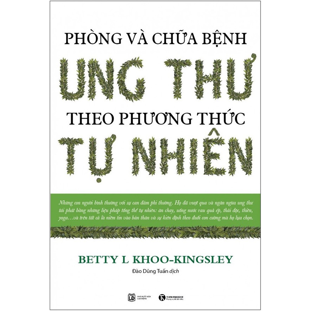 Sách -  Phòng Và Chữa Bệnh Ung Thư Theo Phương Thức Tự Nhiên