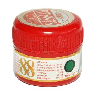 Thuốc mỡ trị nấm da kháng khuẩn 88 6gr / 88