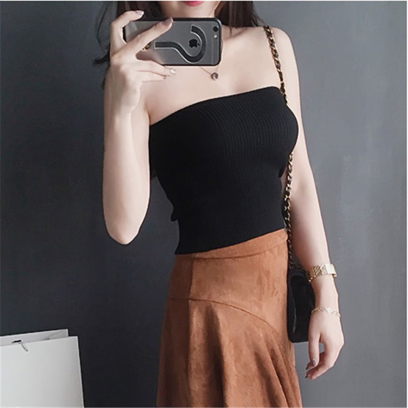 Áo Ống Len Dệt Kim