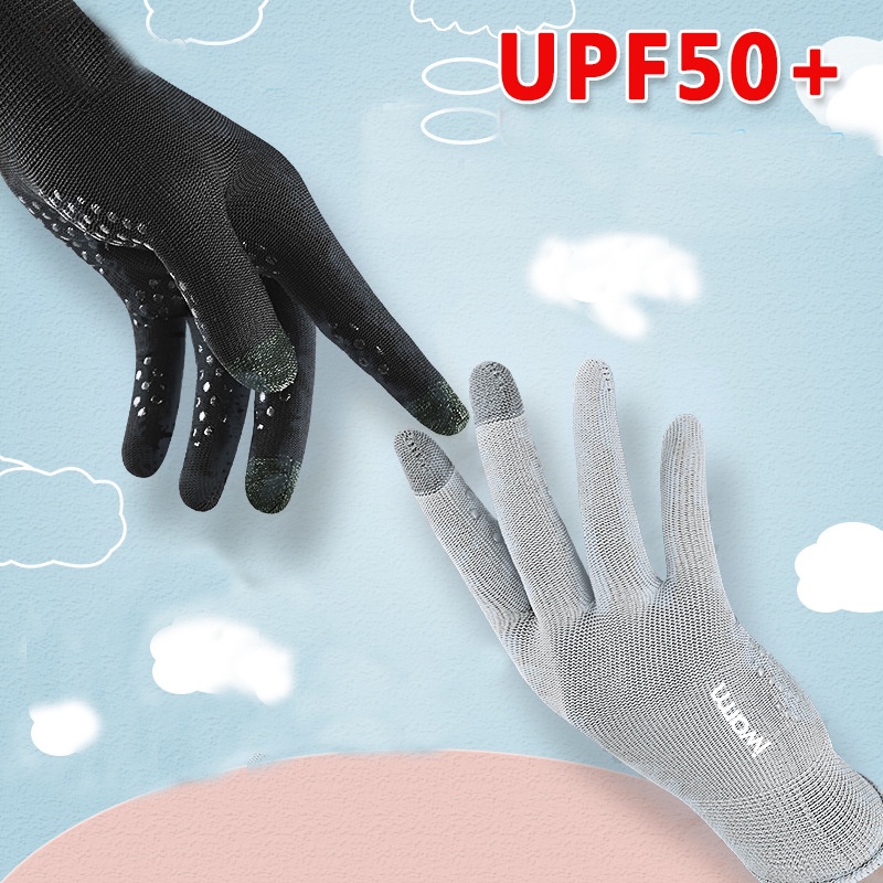 Găng tay chống nắng/tia uv bảo vệ toàn diện sử dụng được màn hình cảm ứng cho nam nữ