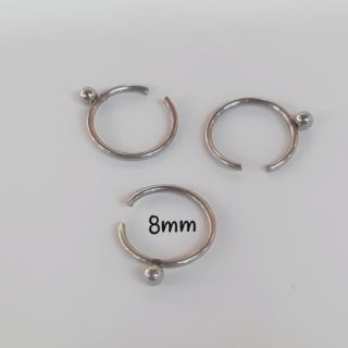 KHUYÊN MŨI VÒNG HỞ GẮN BI/ KHUYÊN THÉP Y TẾ