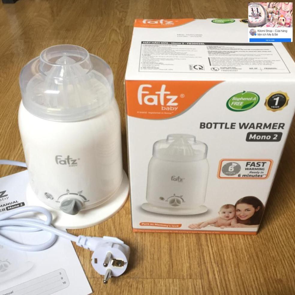 Máy hâm sữa và thức ăn siêu tốc Fatzbaby