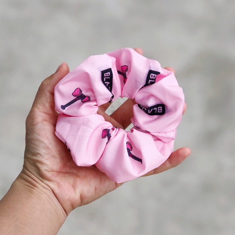 Buộc tóc SCRUNCHIES hoạ tiết BTS BT21 BLACKPINK hot