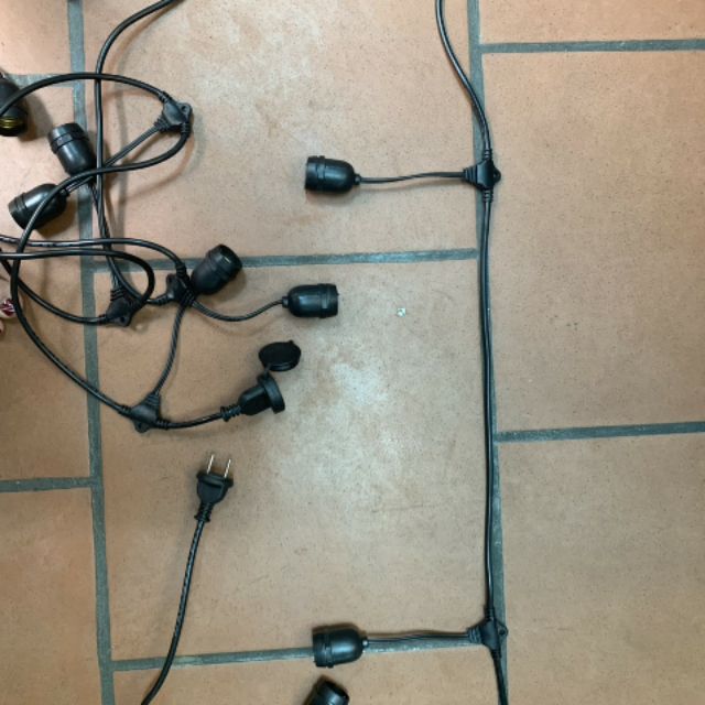 Dây đui ngoài trời 5m-10 đui