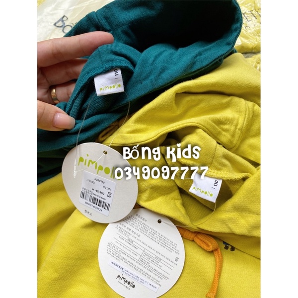 Áo Váy Hoodie Bé Gái Quả Chanh Pimpollo