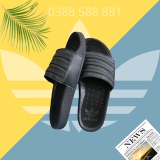Dép Quai Ngang Thể Thao Adilette Boost All Black