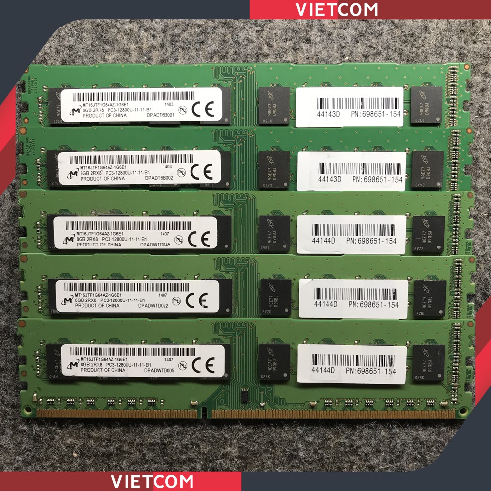 RAM PC DDR3 8Gb, 4Gb Bus 1600Mhz, Bus 1333Mhz - Hàng Phân Phối Chính Hãng