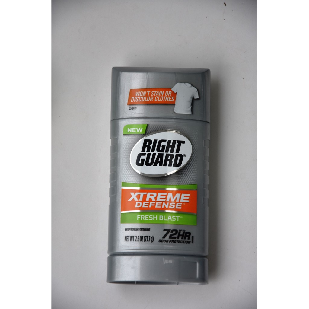 Lăn khử mùi nam Gel Right Guard Xtreme Defence 5 Fresh Blast 113g