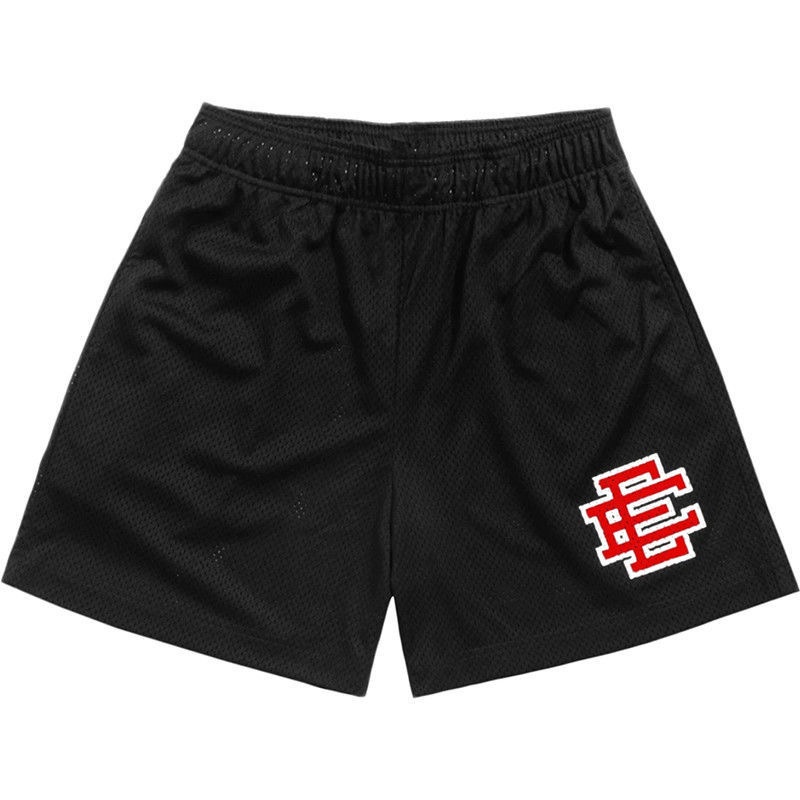 Eric Emanuel EE Quần Short Nam Phối Lưới Khô Thoáng Nhanh Chơi Thể Thao Bóng Rổ Chạy Bộ Đi Biển