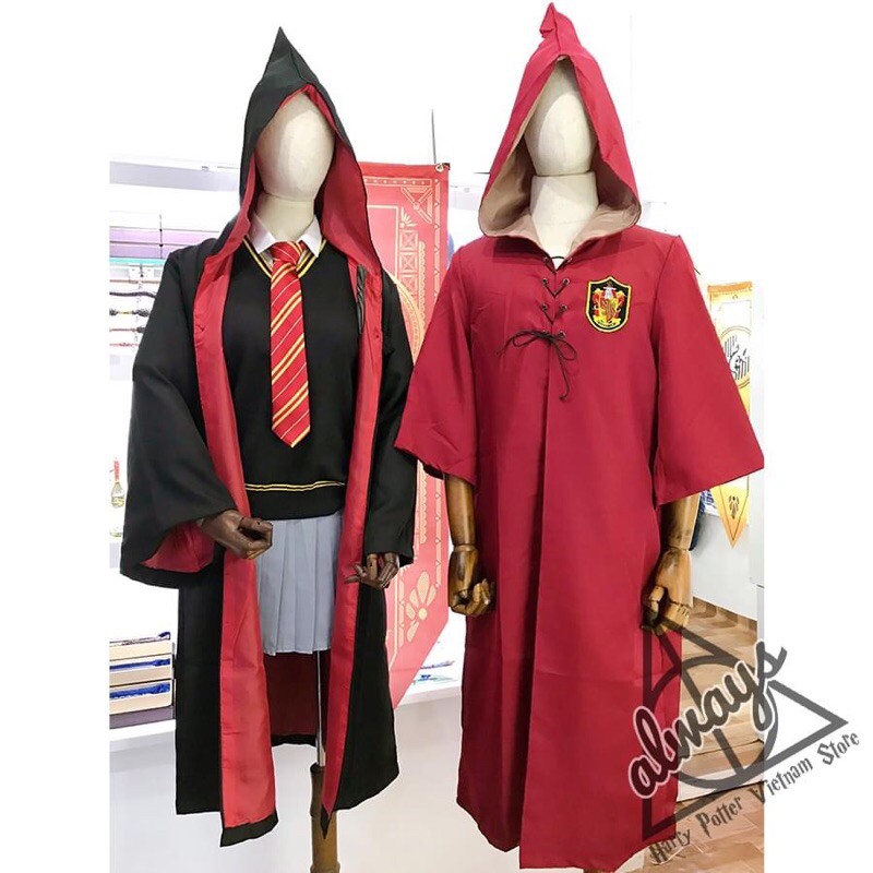 Áo sơ mi mặc kèm với combo đồng phục Harry Potter