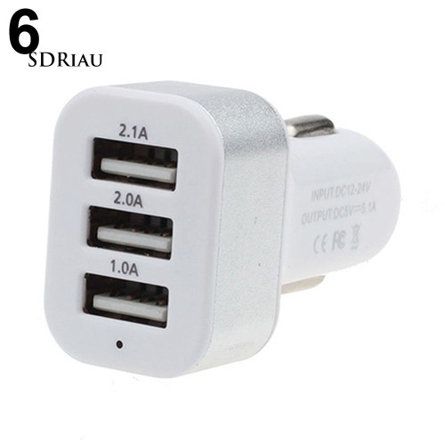 Củ sạc nhanh 3 cổng usb cho ĐT táo Samsung