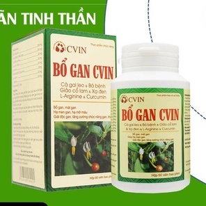 Bổ gan CVIN lọ 60 viên - Tăng cường chức năng gan