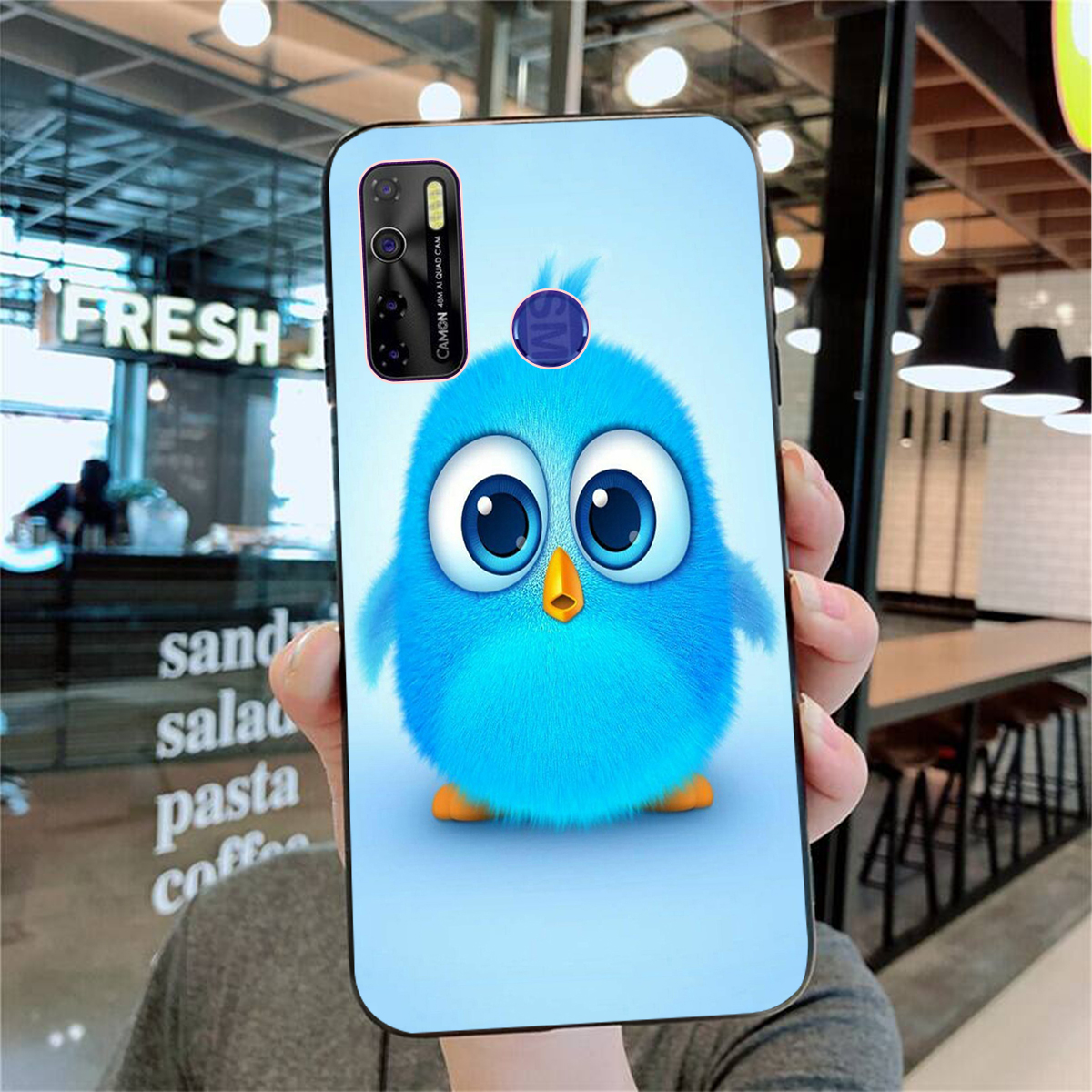 DORAEMON Ốp Lưng Điện Thoại Tecno Camon 15 / 15 Pro / 15 Air Họa Tiết Hoạt Hình