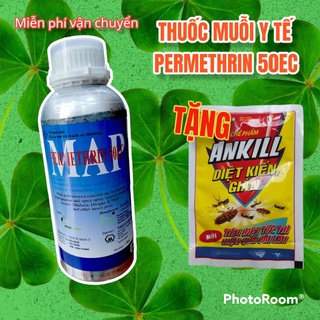 Thuốc muỗi nhập khẩu permethrin 50ec