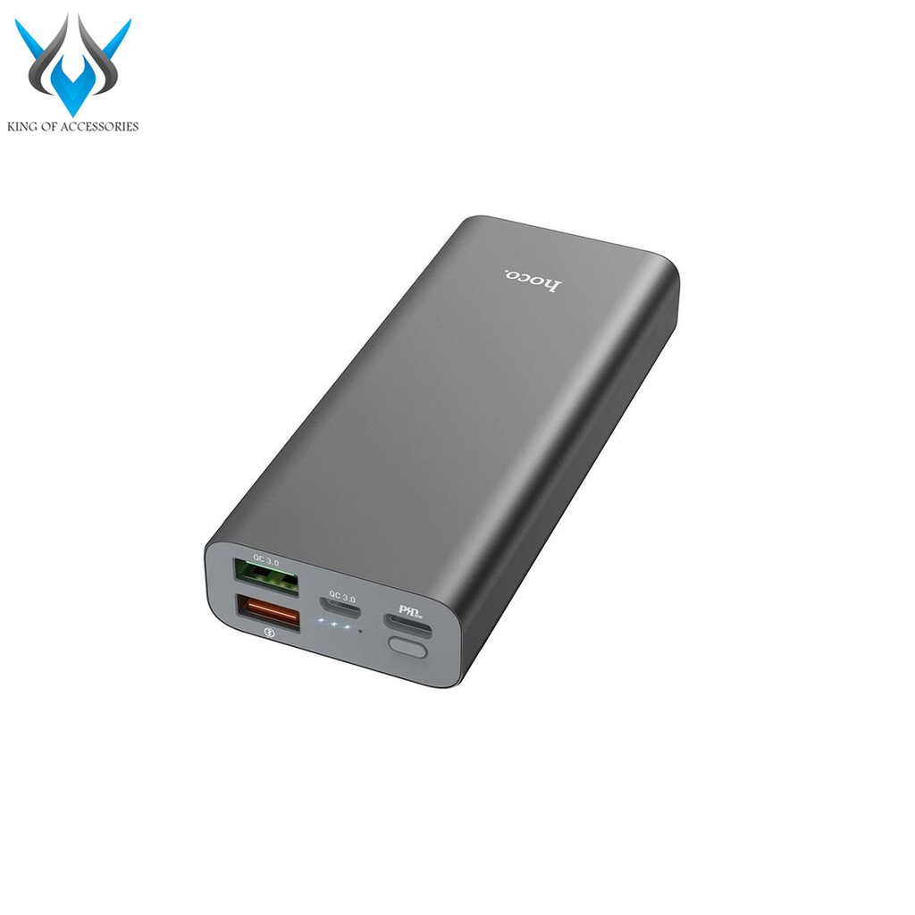 Pin sạc dự phòng Hoco J51 10000mAh lõi Li-polymer, input/output QC3.0 và PD18W TypeC (Màu ngẫu nhiên)