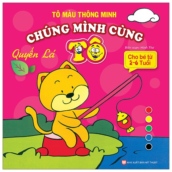 Sách-tô màu thông minh - Quyển lá