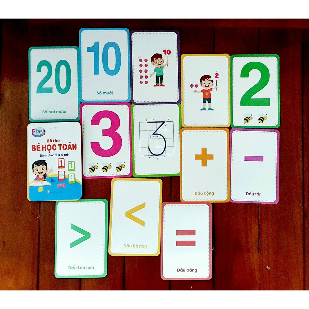 Sách - Combo 2 cuốn Toán tư duy dành cho trẻ 4-6 tuổi + Toán tư duy dành cho trẻ 5-7 tuổi kèm thẻ Học Toán