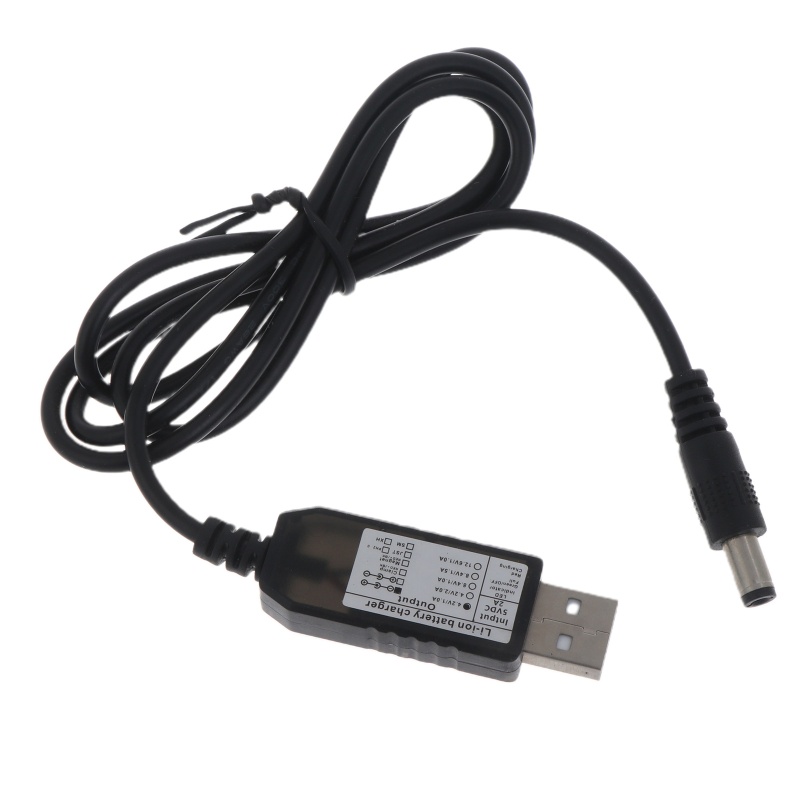 Cục Sạc Thông Minh Chuyển Đổi USB Sang 4.2V 1A 5.5x2.5mm Cho 3.7V Li-ion Lithium