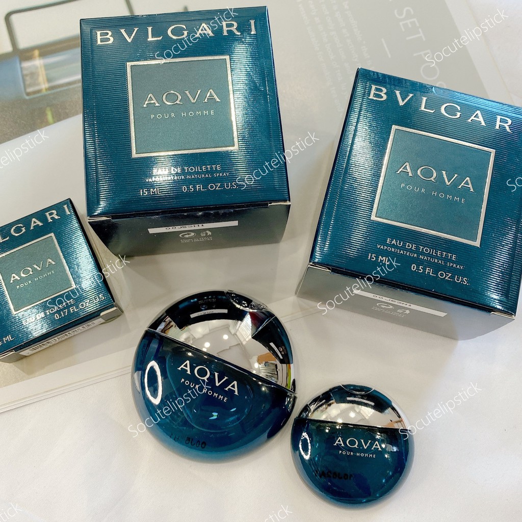 Nước Hoa Bvlgari Aqva Pour Homme 5ml - 15ml