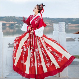 Cổ trang cosplay ngụy tấn trung quốc ( chân váy 6m bung xoè đẹp)