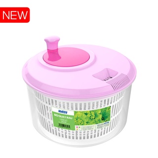 Rổ Quay Rau Ly Tâm Duy Tân Cỡ Lớn No.807 - Bộ Dụng Cụ Vắt Khô Rau Củ Quả Nhựa PP Cao Cấp Tiện Lợi