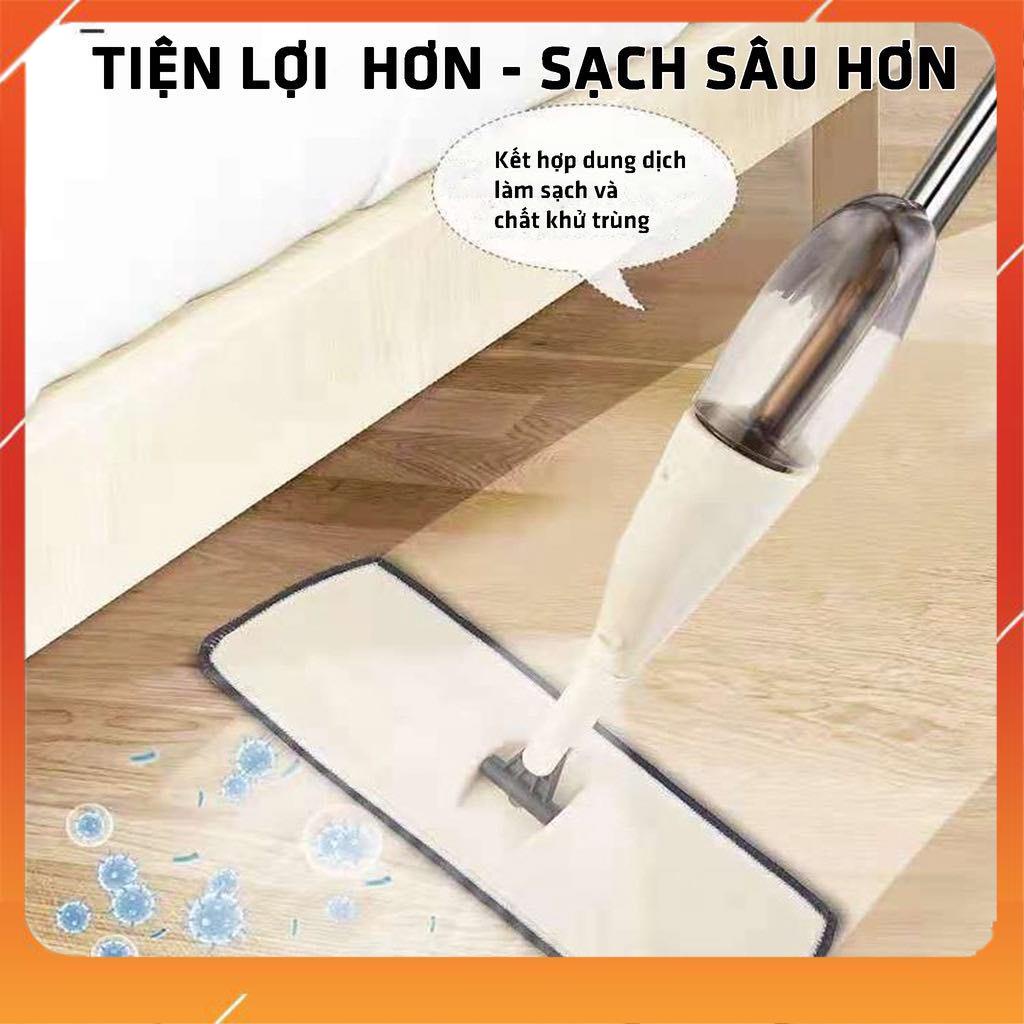 Cây lau nhà phun sương chổi lau nhà thông minh  có đầu xoay 360 độ tiện lợi [XẢ KHO CẮT LỖ]