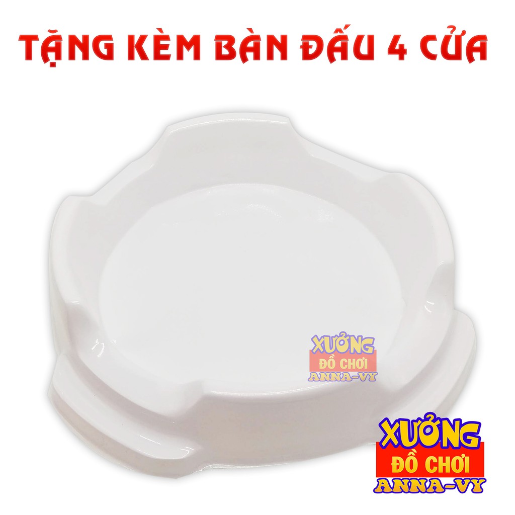 (TẶNG BÀN ĐẤU ) (MUA 1 TẶNG 1) Bộ con quay beyblade 4 con quay - Bộ 4 con quay vô cực - bộ con quay vô cực 4 in 1