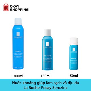 Nước khoáng giúp làm sạch và dịu da La Roche-Posay Serozinc 50ml