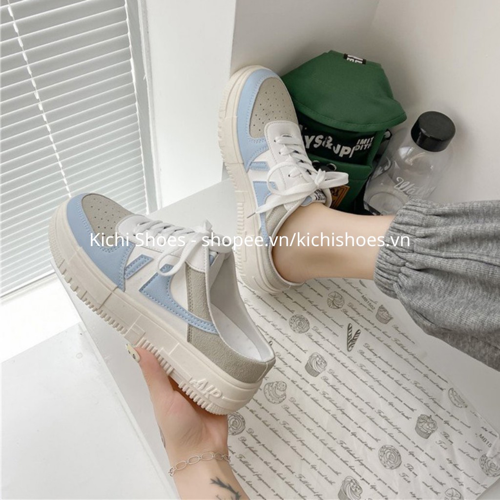 Giày sục bata đế bằng  / Giày sục thể thao nữ thời trang