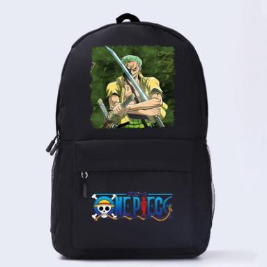HOT BST Balo Đi Học One Piece Mũ Rơm ( Luffy,Ace, Zoro, Law, Râu Trắng,...) chất đẹp L1