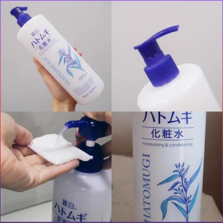 Nước hoa hồng Naturie Hatomugi Skin Conditioner 1000ML cân bằng da tinh chất ý dĩ