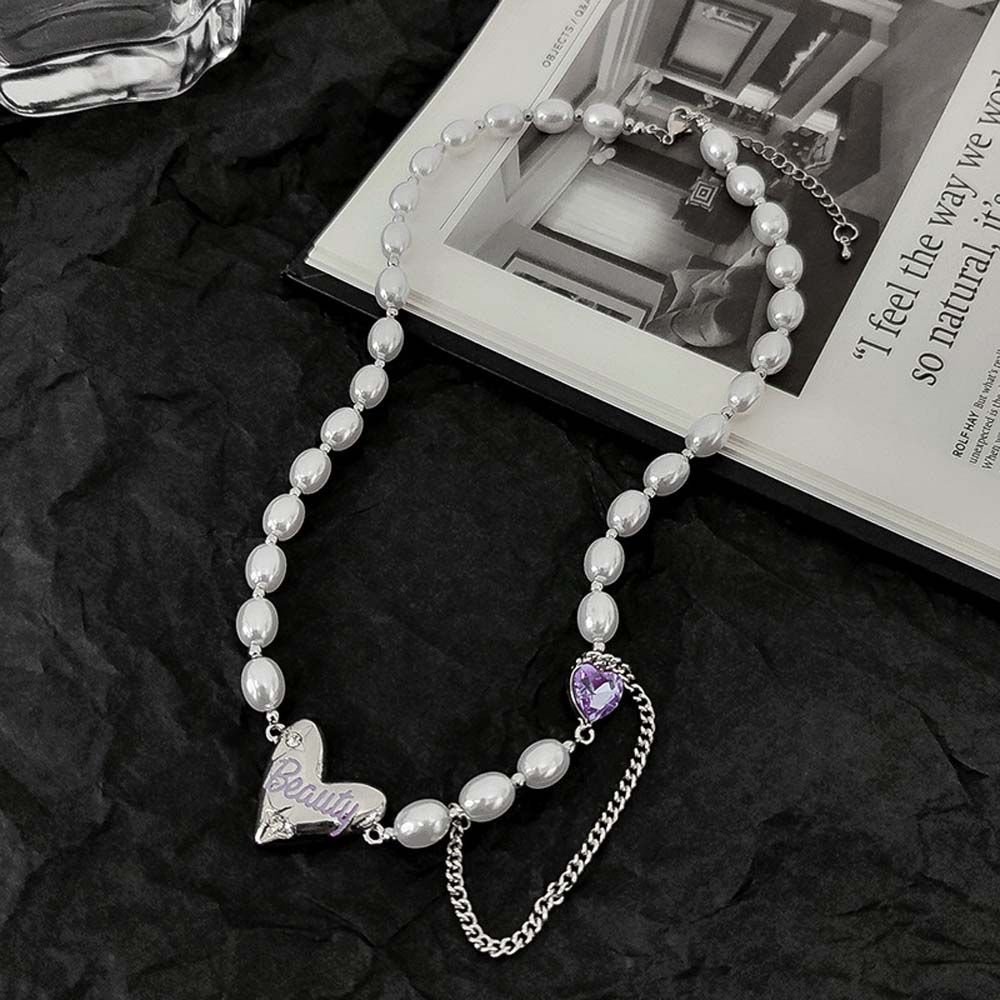 Vòng cổ / Vòng Tay Đính Ngọc Trai Đơn Giản Thời Trang Hàn Quốc Cho Nữ