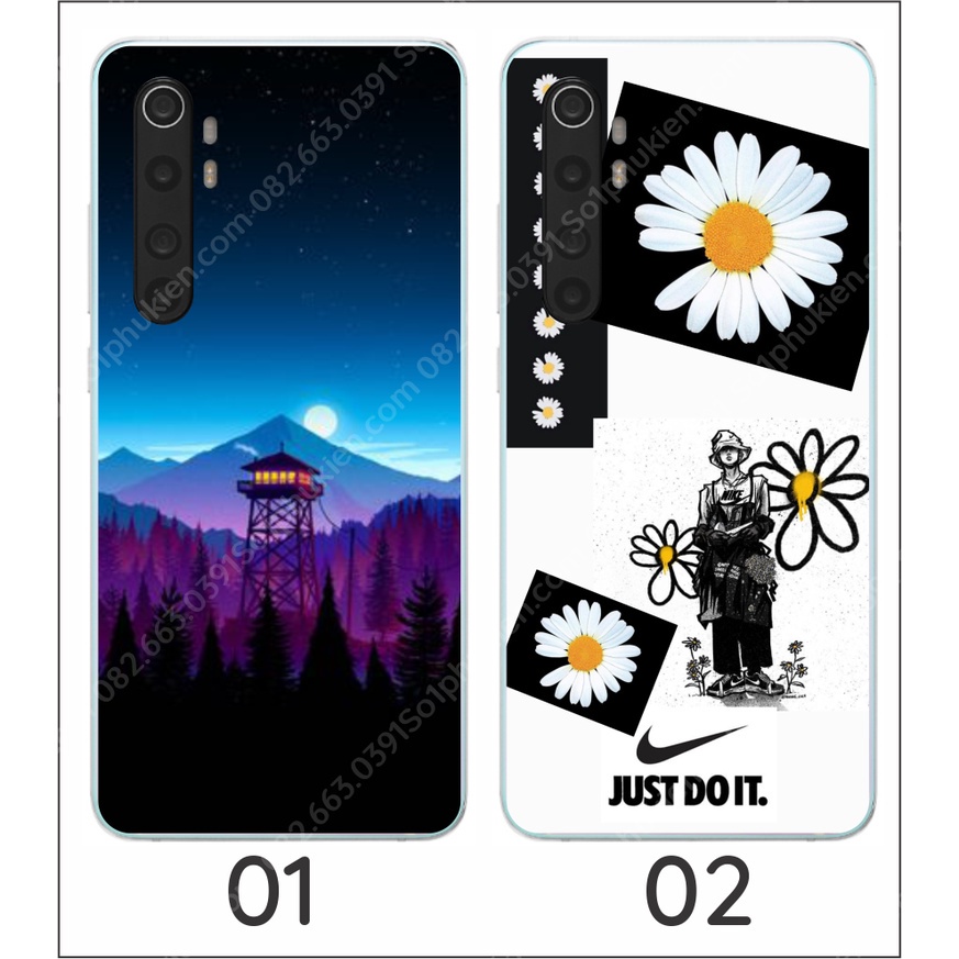 Ốp lưng Xiaomi Mi Note 10 lite dẻo in hình dễ thương ( Phần 1)
