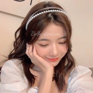 [Phụ Kiện Tóc Đẹp Belle] Cài Tóc Đính Ngọc Trai Giả Thanh Lịch Phong Cách Hàn Quốc - Belle Store