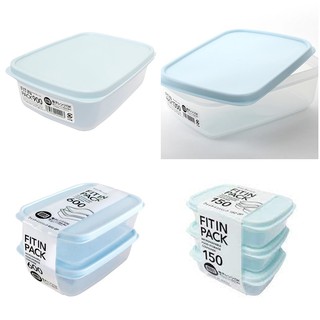 Hộp nhựa đựng thực phẩm nắp dẻo Fitin Pack 900ml,1350ml, 2200ml Made in Japan