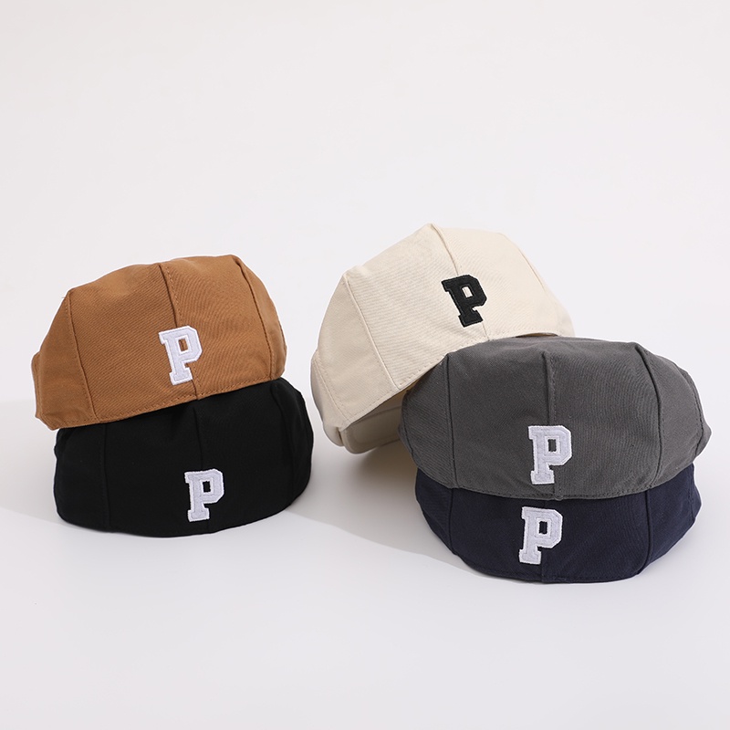 Nón Beret In Họa Tiết Dễ Thương Cho Bé